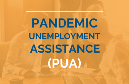 Graphic stating pandemic unemployment assistance