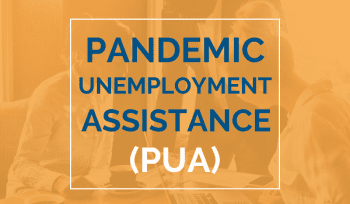 Graphic stating pandemic unemployment assistance