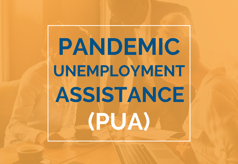 Graphic stating pandemic unemployment assistance