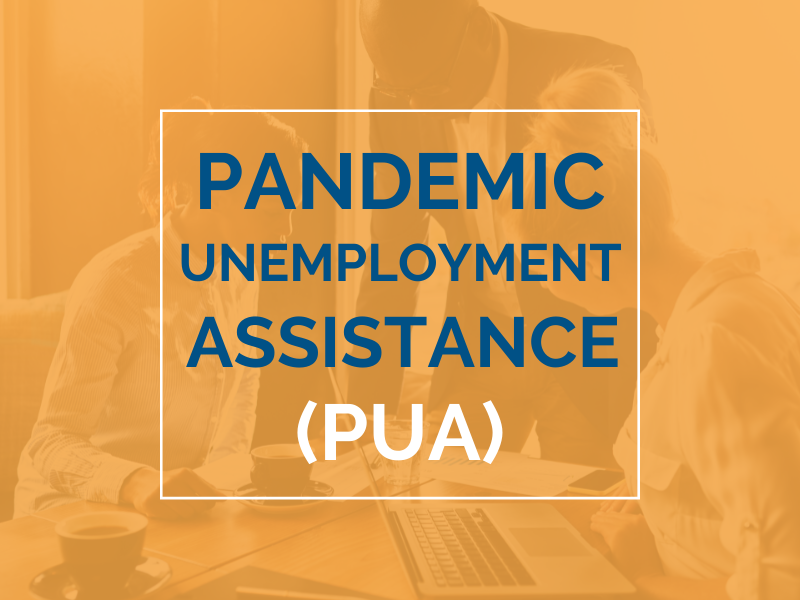 Graphic stating pandemic unemployment assistance