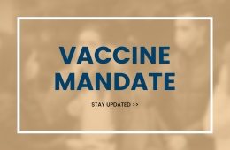 Graphic stating vaccine mandate
