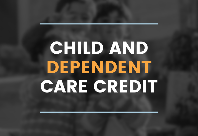 child and dependent care credit