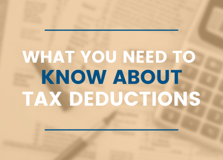 what you need to know about tax deductions