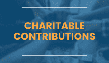Charitable contributions deduction