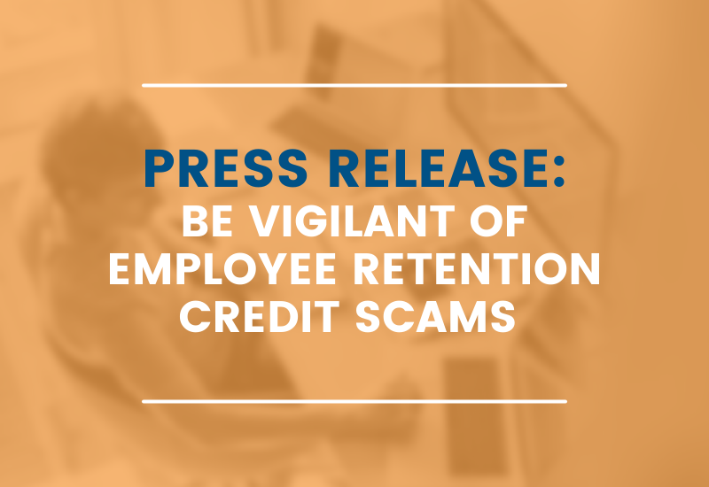 Employee Retention Credit Scams