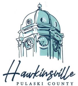 Hawkinsville Pulaski county logo