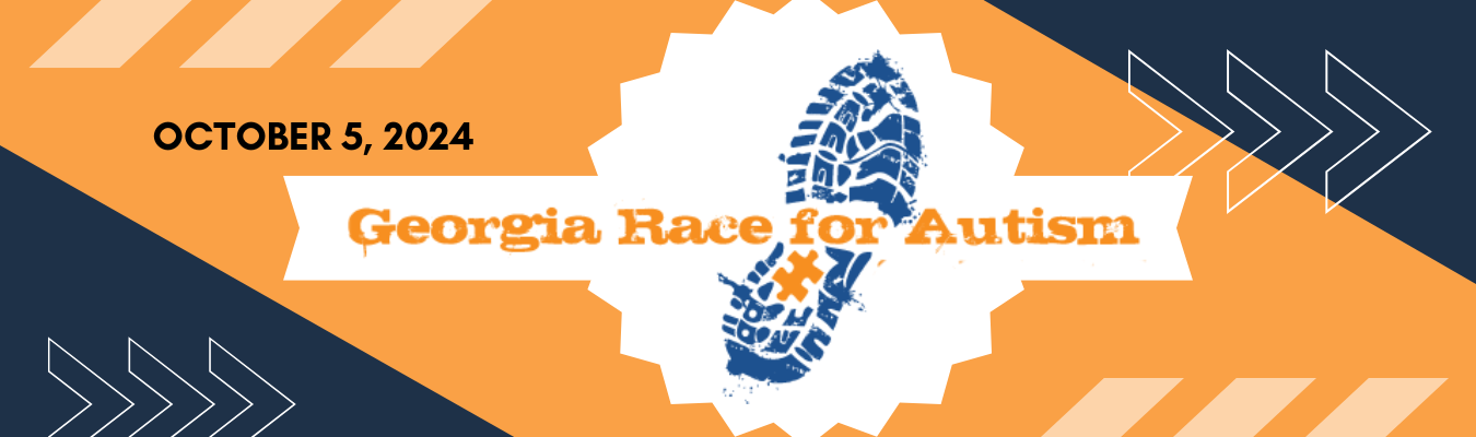 Georgia race for autism banner