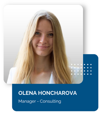 Olena Honcharova consulting manager