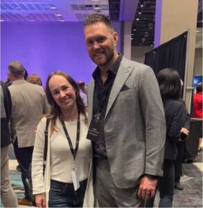 Kate Kudrenko at XRP Las Vegas crypto tax event
