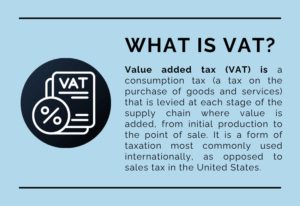 what is VAT? value added tax