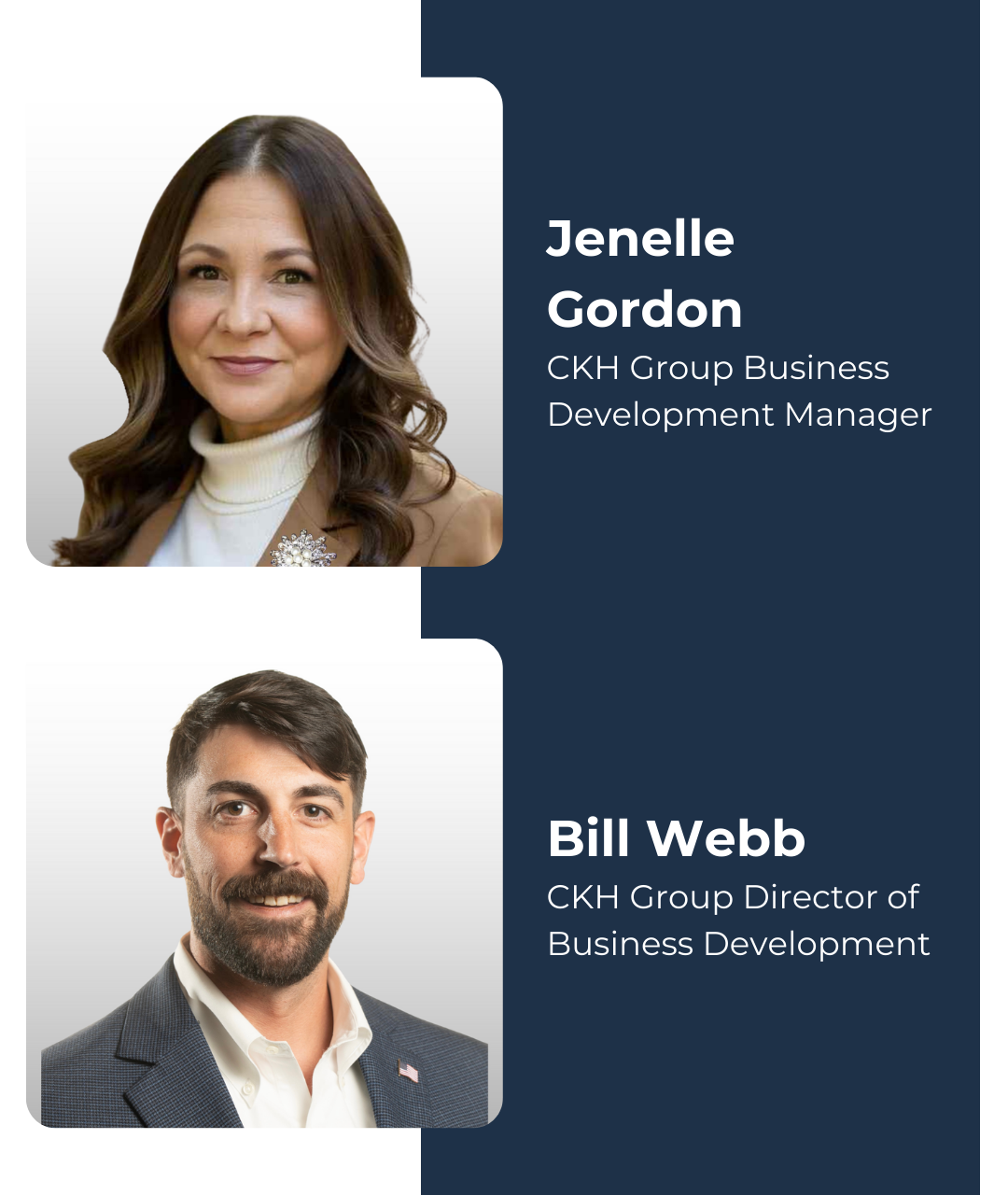 featured speakers CPE featured speakers Jenelle Gordon and Bill Webb