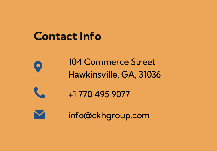 Hawkinsville CKH contact info Hawkinsville CKH contact info