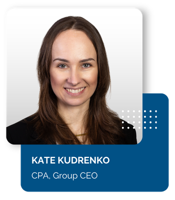 Kate Kudrenko Kate Kudrenko group CEO Kateryna Kudrenko