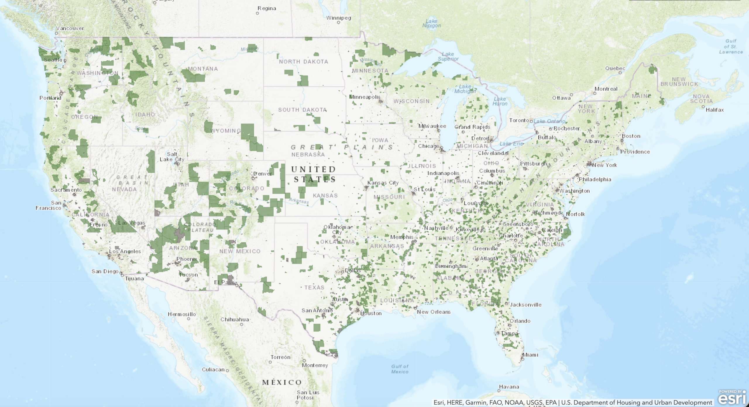 Qualified Opportunity Zones Map QOZ map