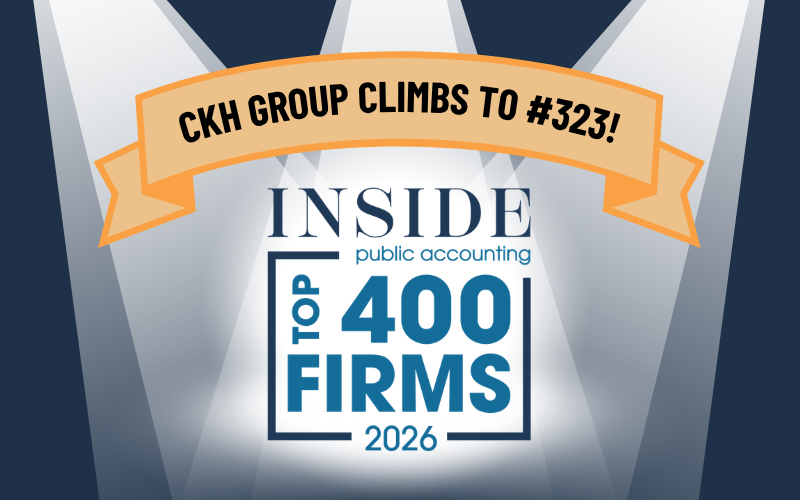 CKH Group Climbs IPA’s Top 500 CPA Firms 2026 List IPA Top 500 2026